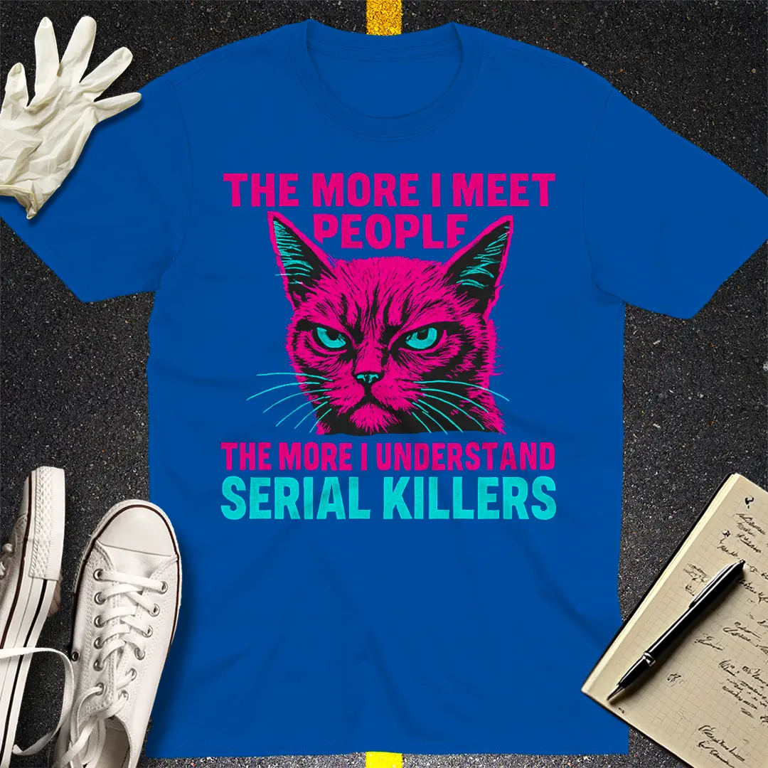 Serial Killer Cat T-Shirt