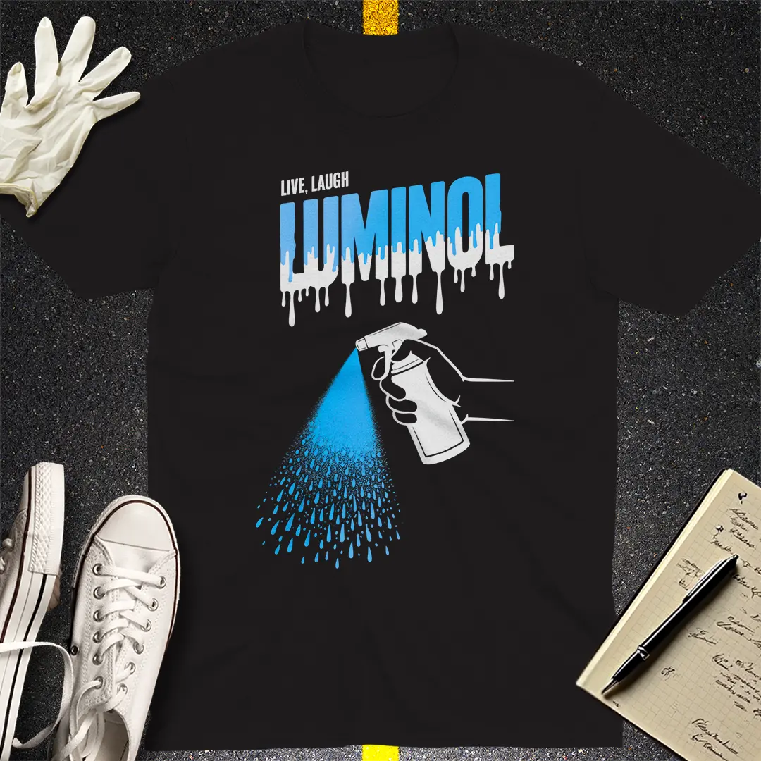 LetÃ¢â‚¬â„¢s Glow Luminol T-Shirt