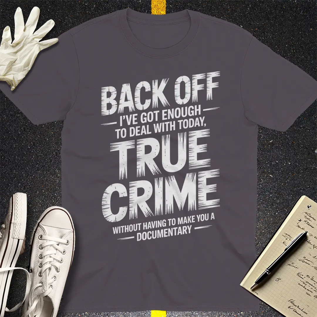 True Crime Documentary Threat T-Shirt