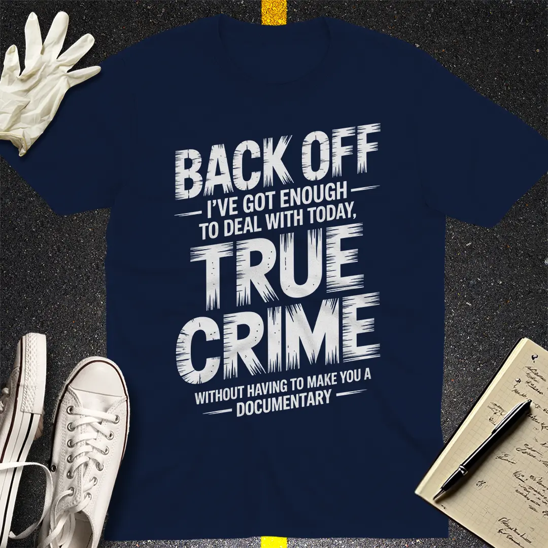 True Crime Documentary Threat T-Shirt