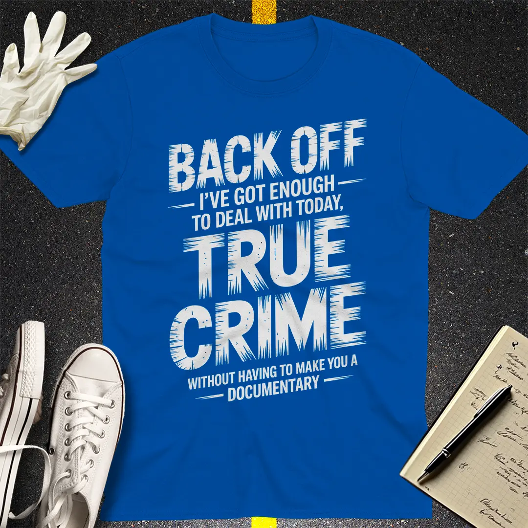 True Crime Documentary Threat T-Shirt