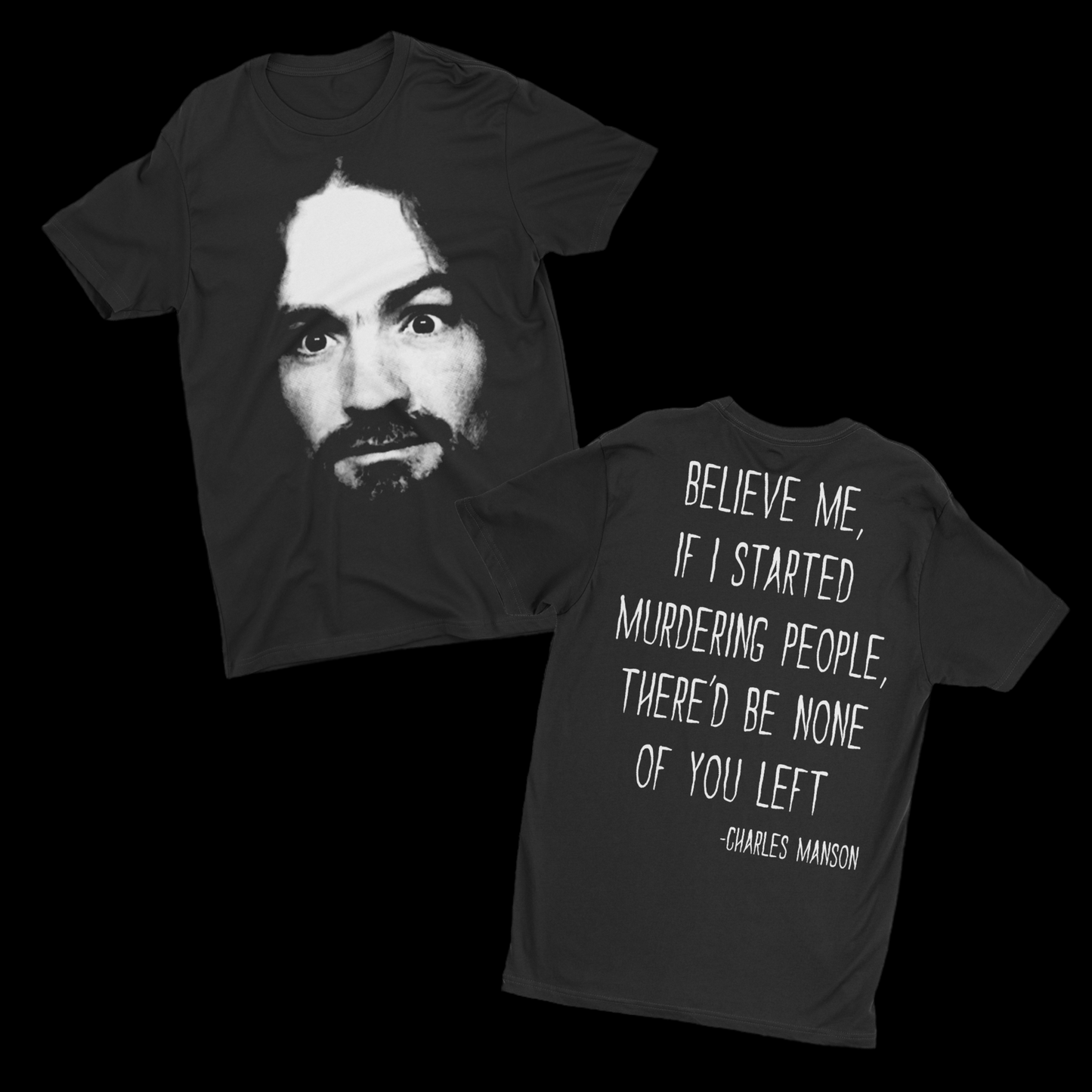 Charles Manson T-Shirt Style001