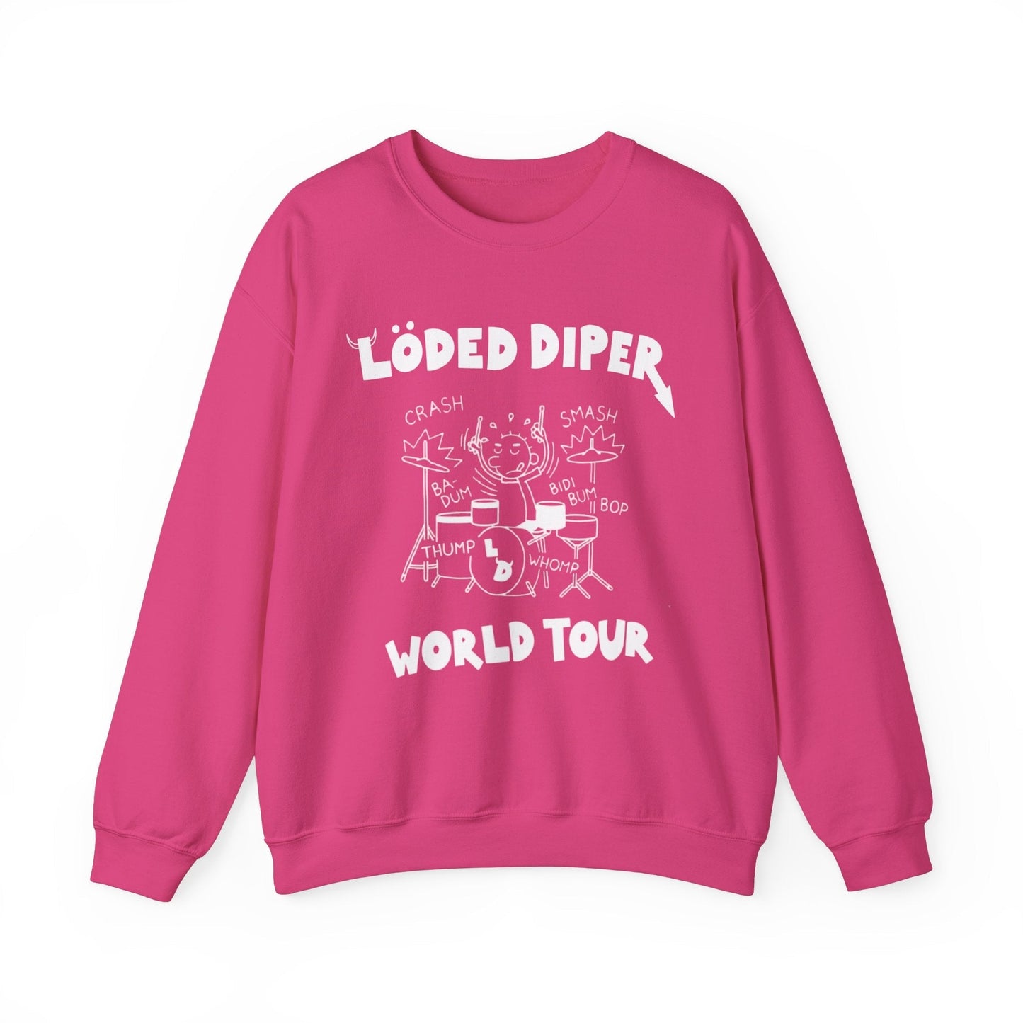 Loded Diper Unisex Heavy BlendÃ¢â€žÂ¢ Crewneck Sweatshirt