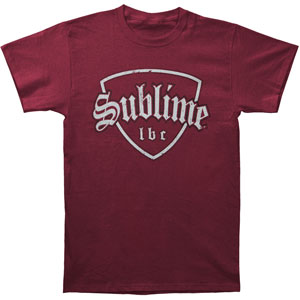 Distressed Crest T-shirt Style001