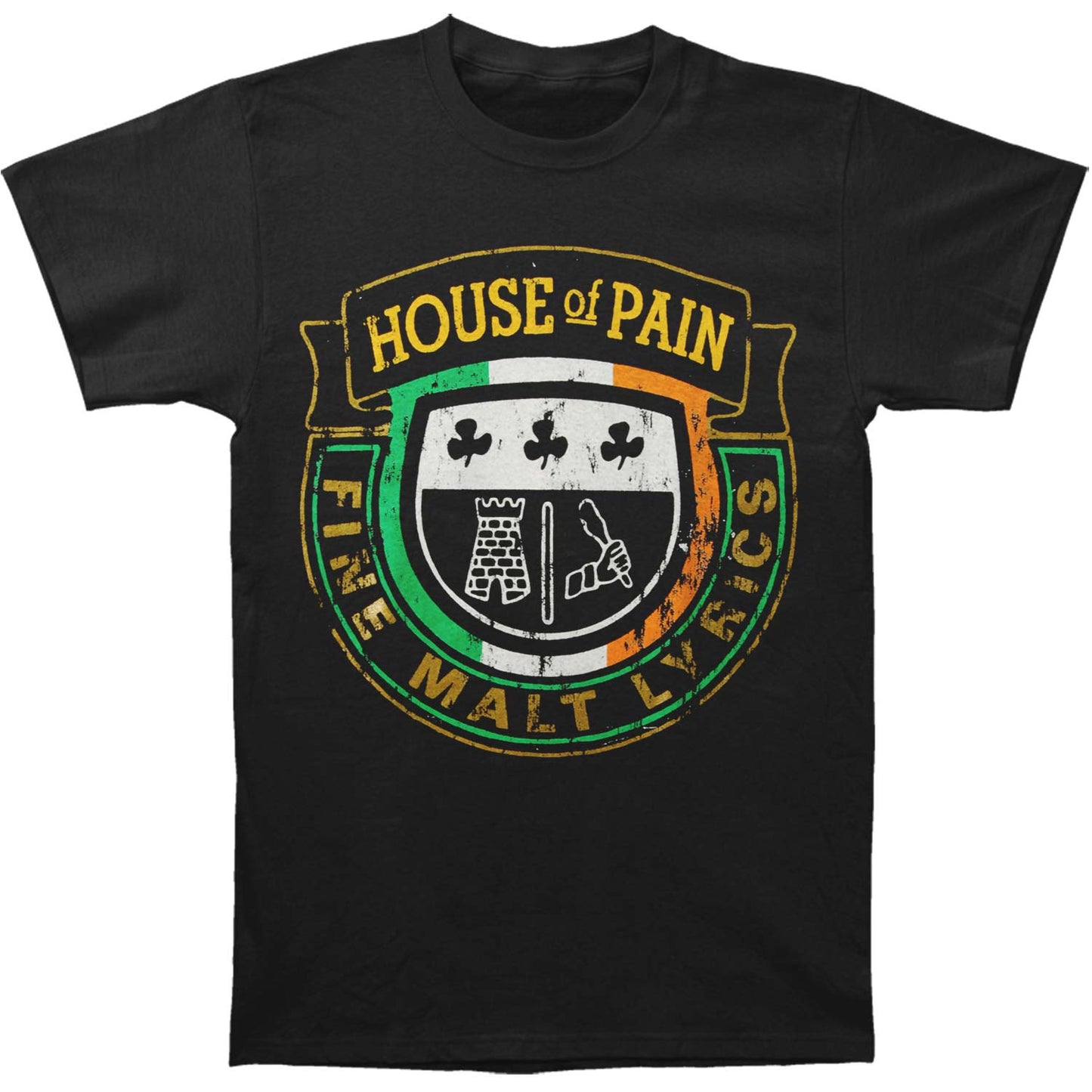 Crest Distressed T-shirt