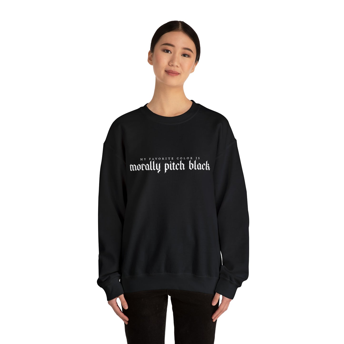 Morally Black Sweatshirt