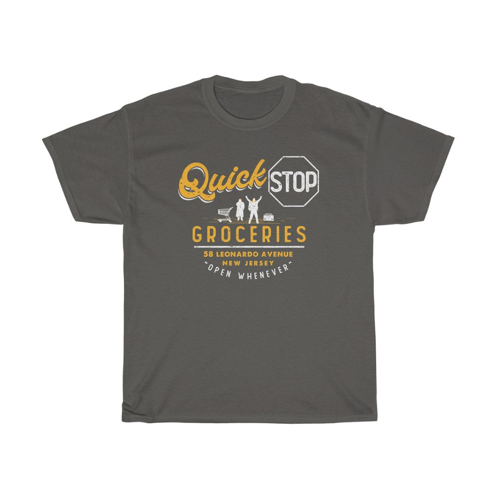 Quick Stop Groceries Men's Relaxed Fit Short Sleeve Tee