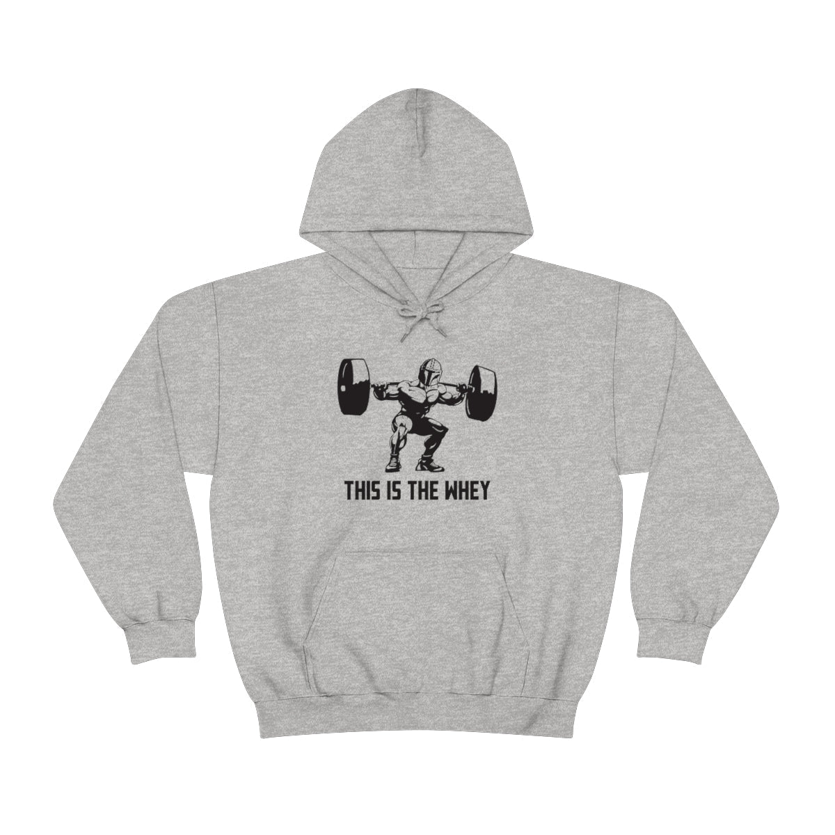 This is the Whey - Unisex Heavy BlendÃ¢â€žÂ¢ Hooded Sweatshirt