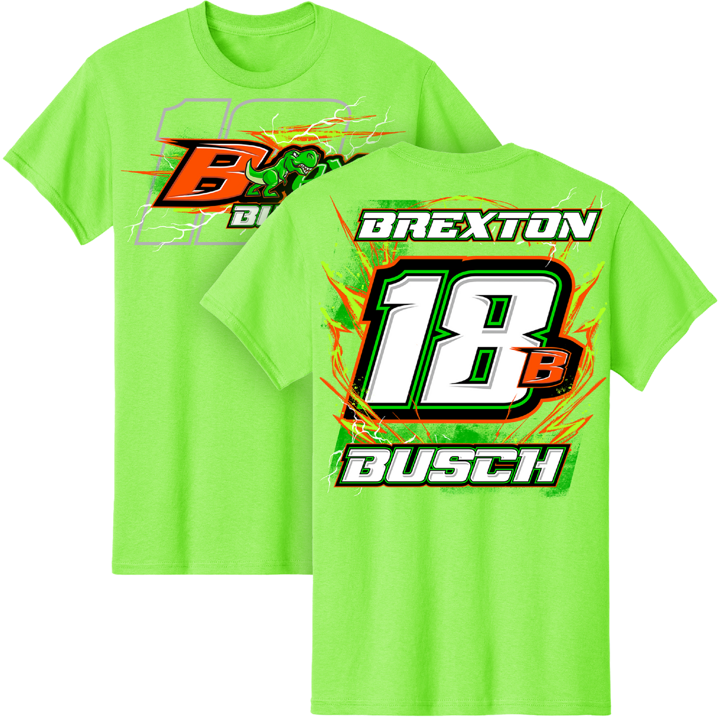 BREXTON BUSCH #18 XTREME LIFESTYLE TEE