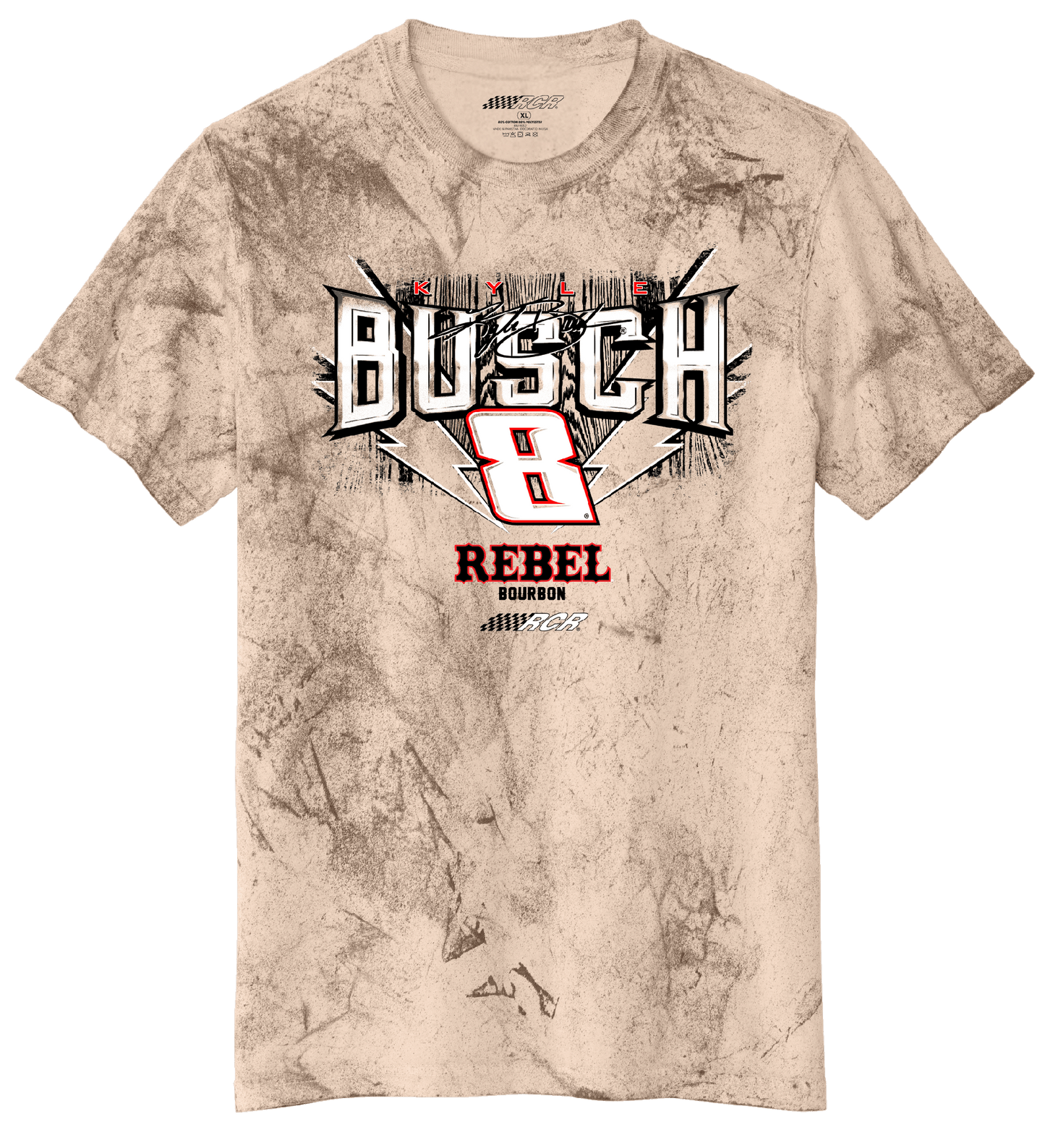 KYLE BUSCH #8 REBEL BOLT 2-SPOT TEE