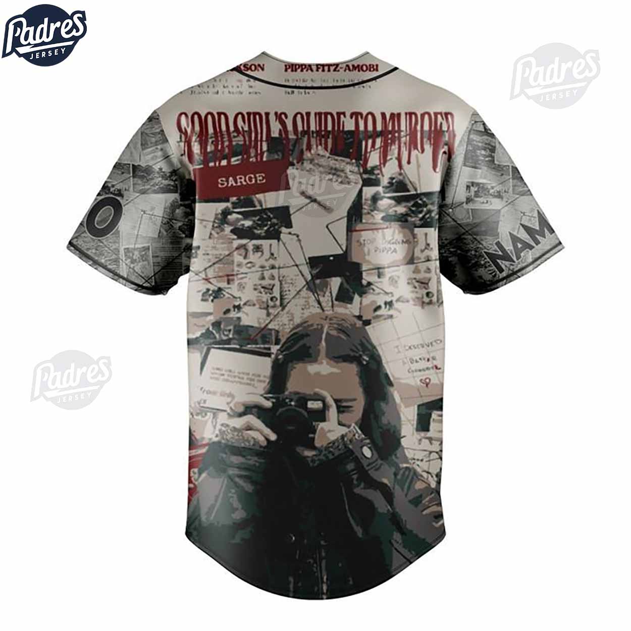 Custom Baseball Jersey A Good Girl's Guide to Murder Missing - Padres Jersey Oasis: Elevate Your Baseball Style Game