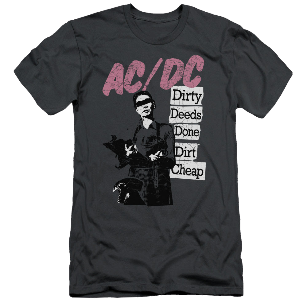 ACDC Acdc Dirty Deeds - Men's Slim Fit T-Shirt