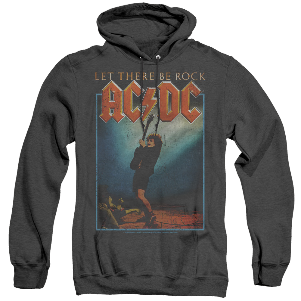 Acdc Let There Be Rock - Heather Pullover Hoodie
