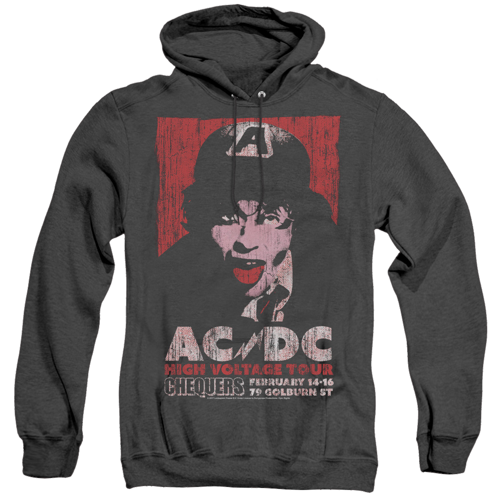 Acdc High Voltage Live 1975 - Heather Pullover Hoodie