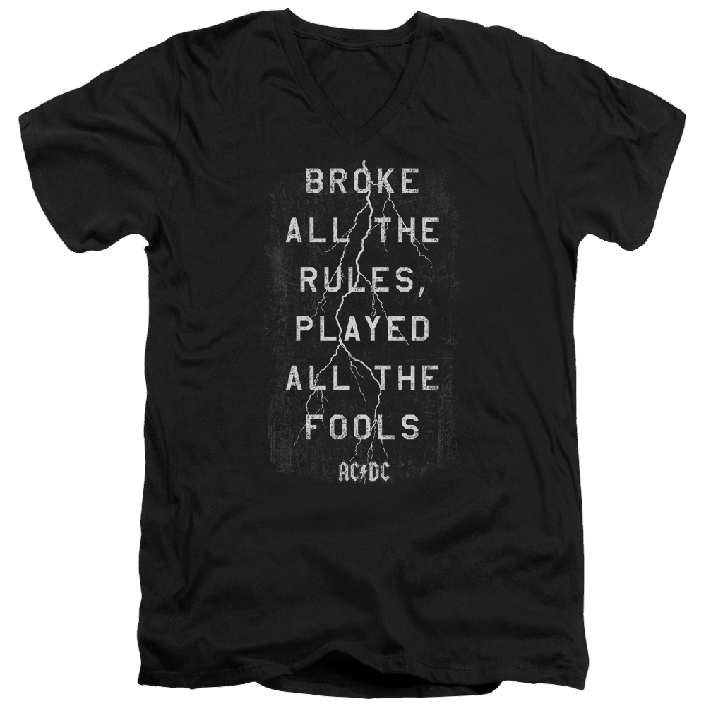 AC/DC Struck - Men's V-Neck T-Shirt