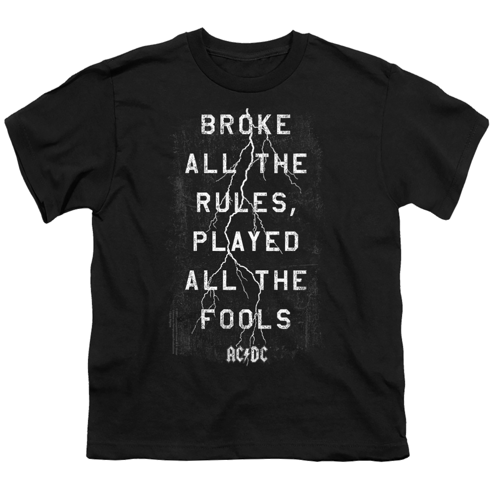 AC/DC Struck - Youth T-Shirt (Ages 8-12)