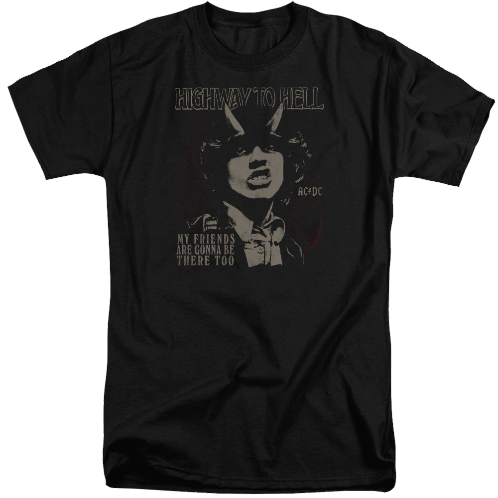 AC/DC My Friends - Men's Tall Fit T-Shirt