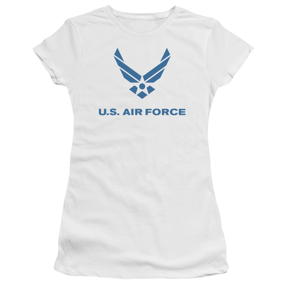 Air Force Distressed Logo - Juniors T-Shirt