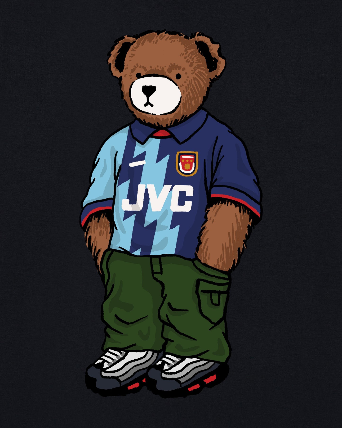 AFC Away Pickles Black Tee