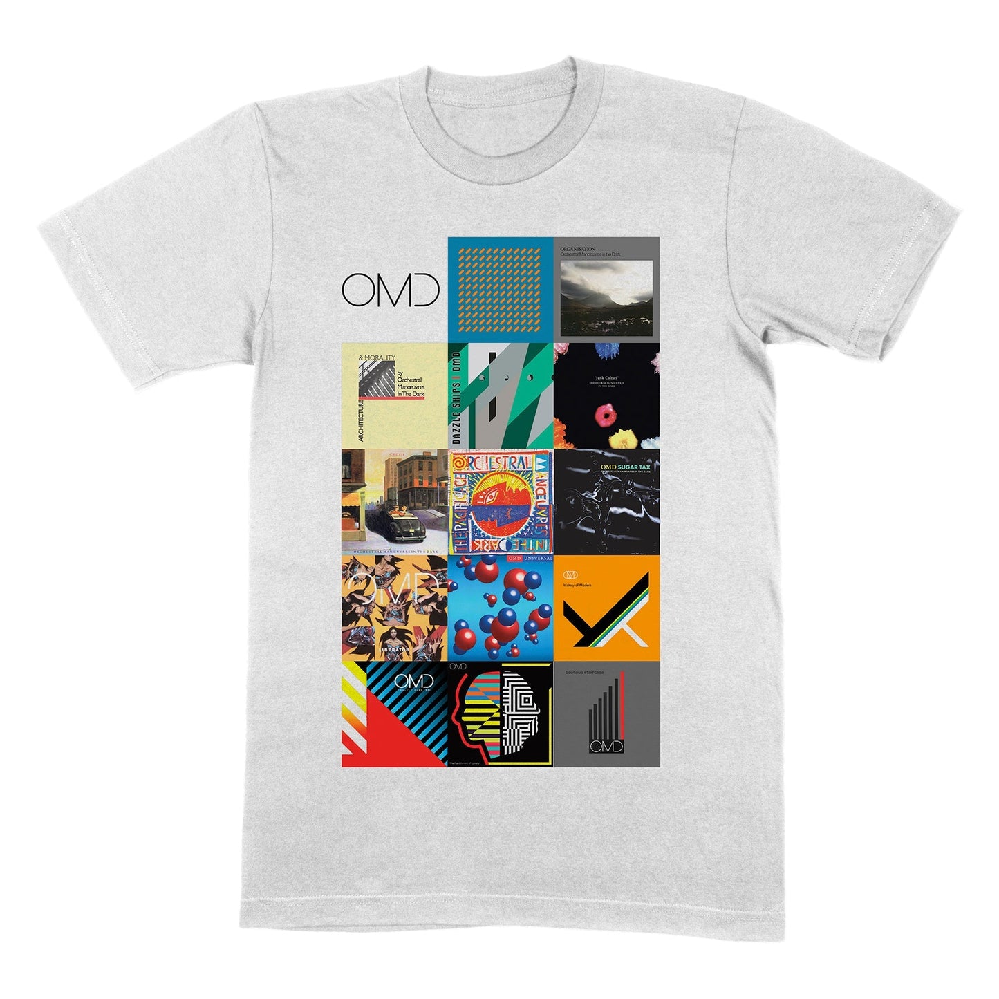 OMD / Album Tee (White)