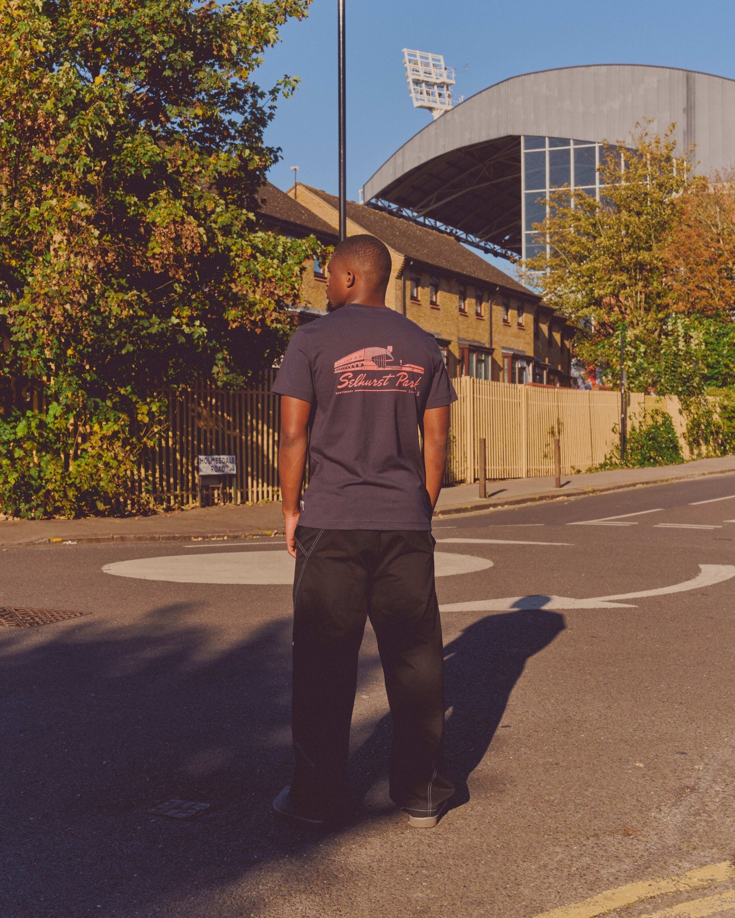 Crystal Palace Stadium Navy Tee