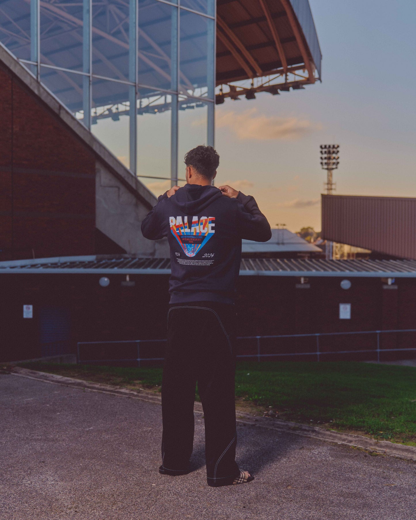 CPFC Selhurst Park Anniversary Hoodie - Navy