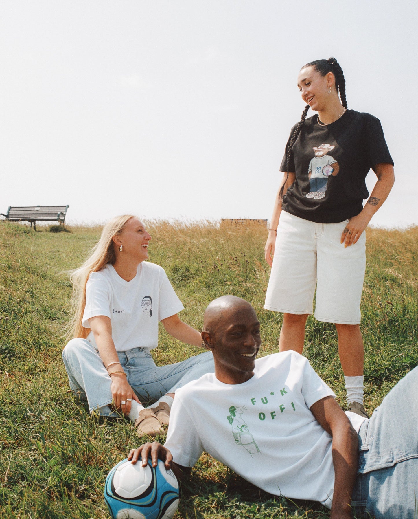 FU*K OFF White Tee