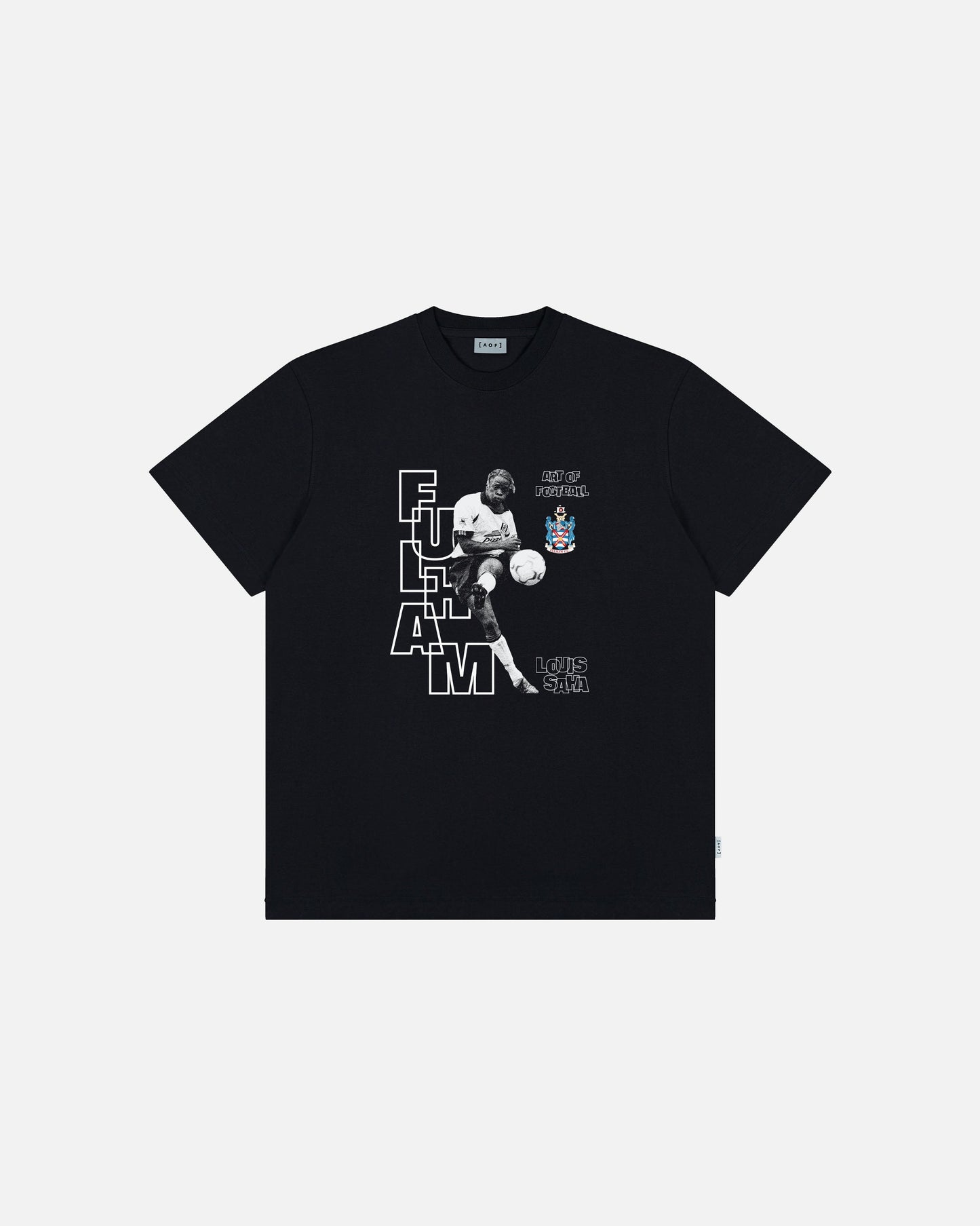 Fulham Saha Black Tee