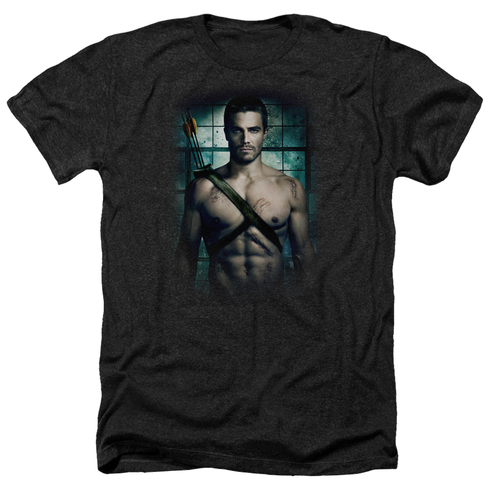 Arrow Shirtless - Men's Heather T-Shirt