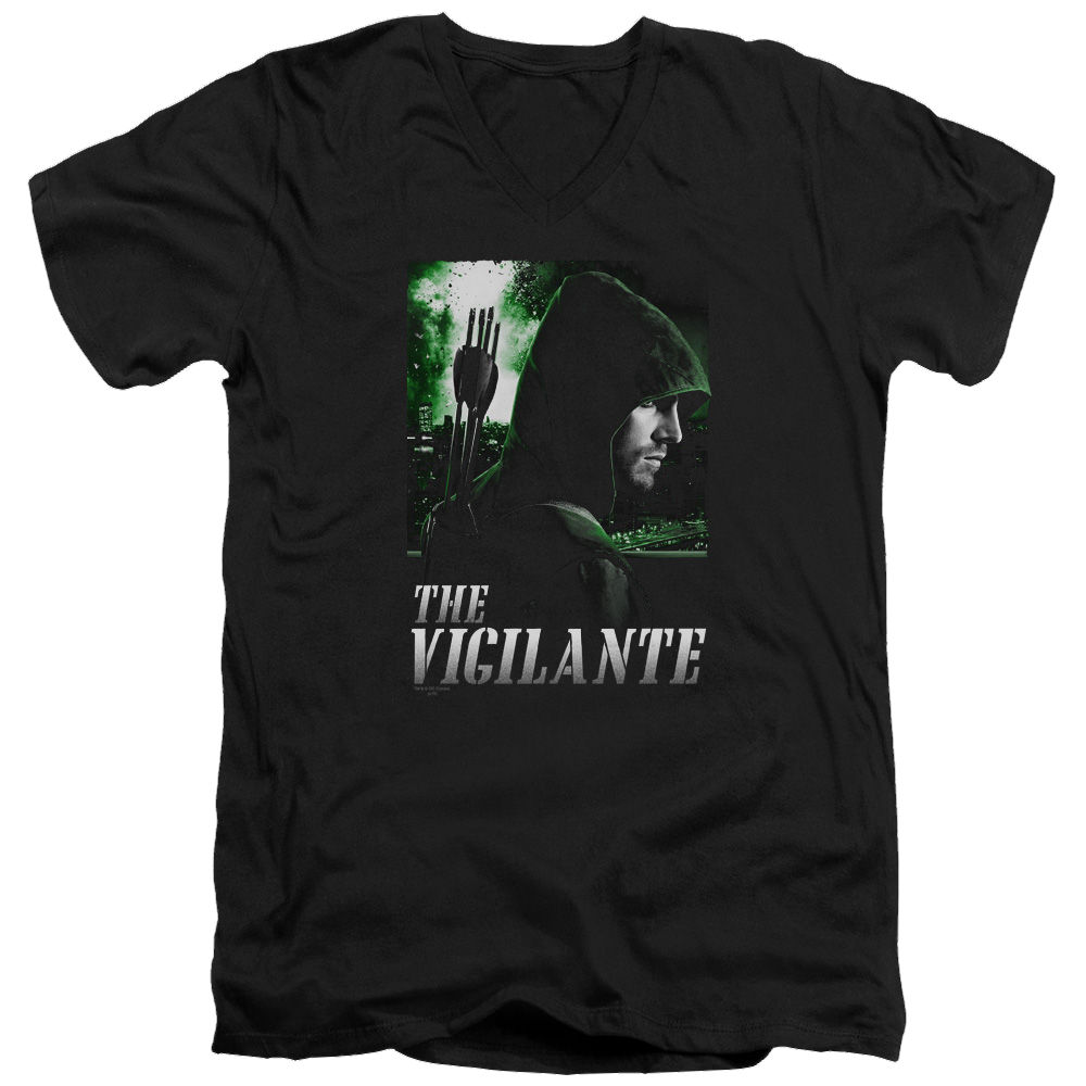 Arrow Star City Defender - Men's V-Neck T-Shirt