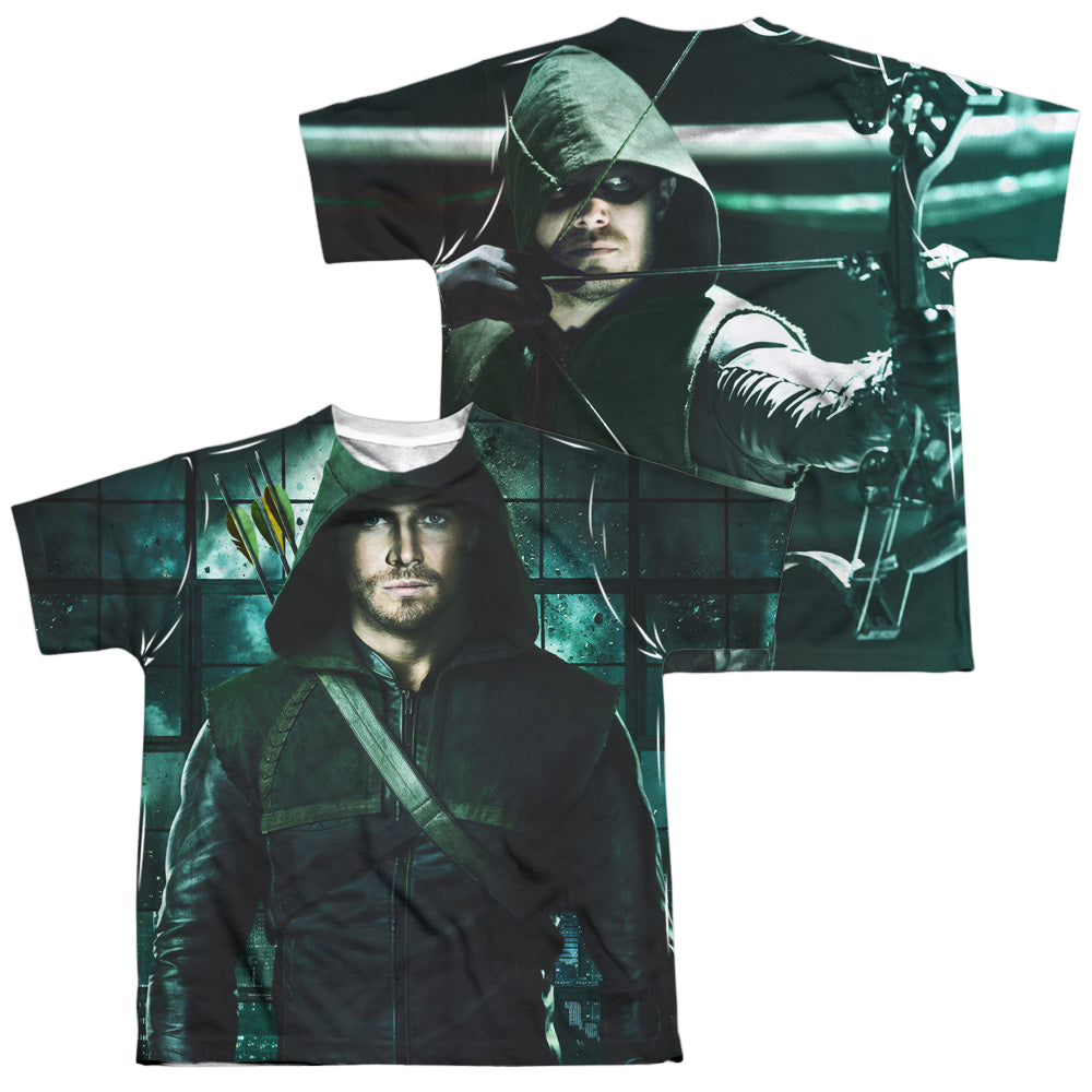 Arrow Television Series Two Sides (F/B) - Youth All-Over Print T-Shirt