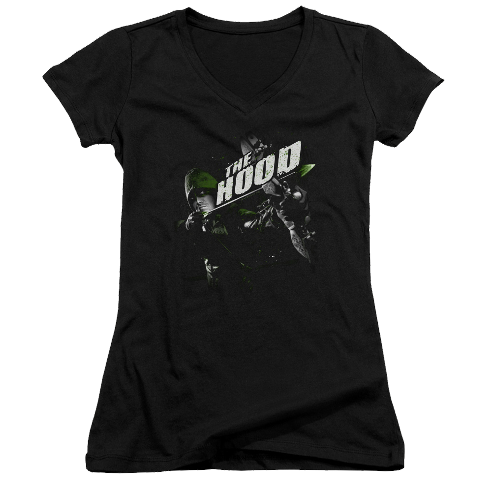 Arrow Take Aim - Juniors V-Neck T-Shirt
