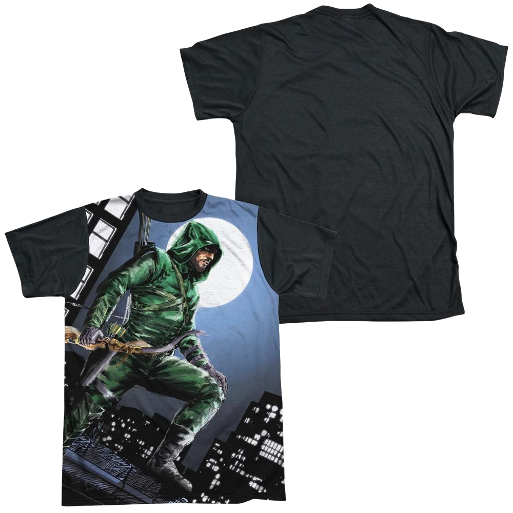 Arrow Night Watch - Men's Black Back T-Shirt