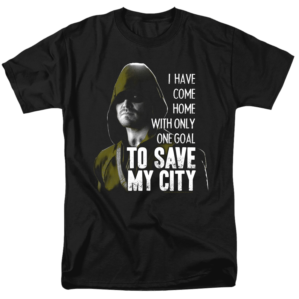 Arrow Save My City - Men's Regular Fit T-Shirt