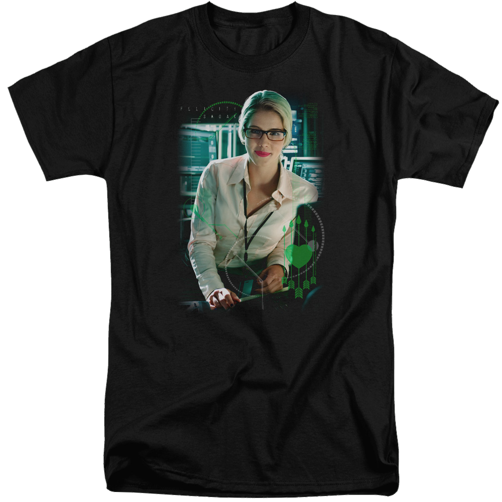 Arrow Felicity Smoak - Men's Tall Fit T-Shirt