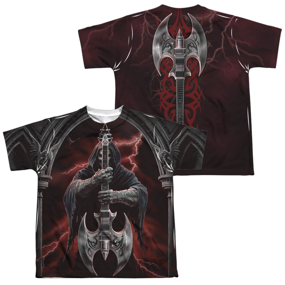 Anne Stokes Rock God - Youth All-Over Print T-Shirt (Ages 8-12)