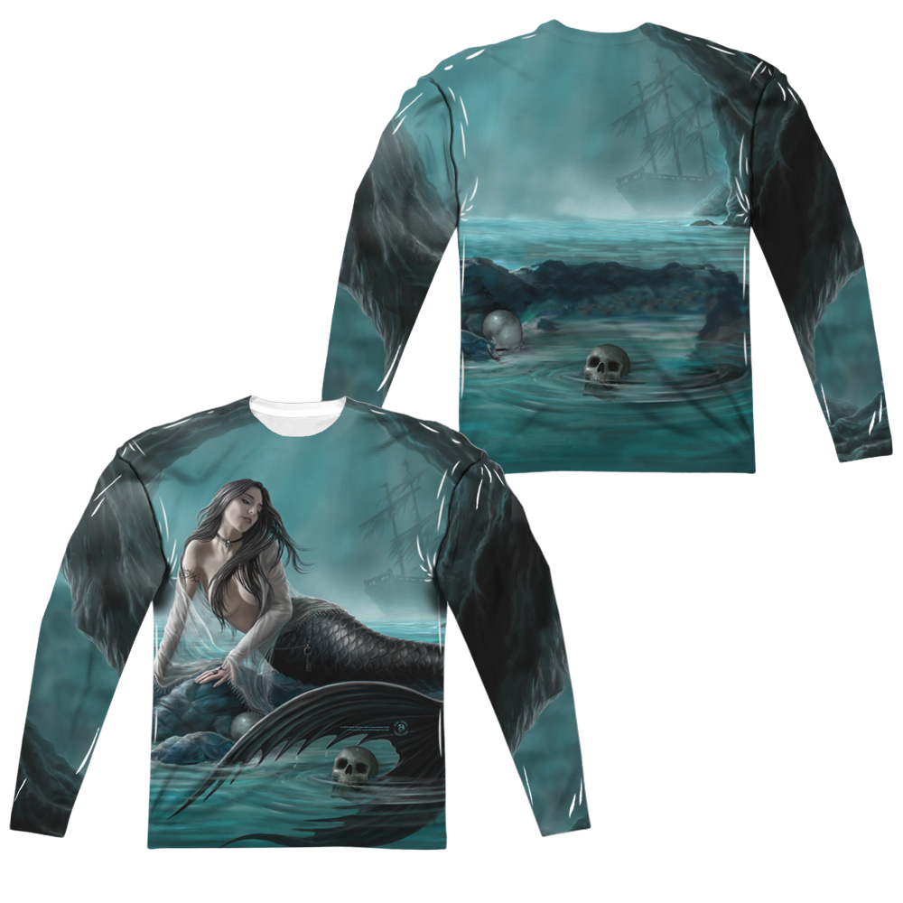 Anne Stokes Sirens Lament - Men's All-Over Print Long Sleeve T-Shirt