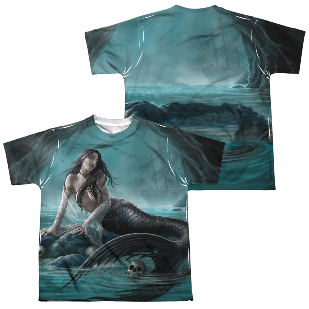 Anne Stokes Sirens Lament - Youth All-Over Print T-Shirt (Ages 8-12)
