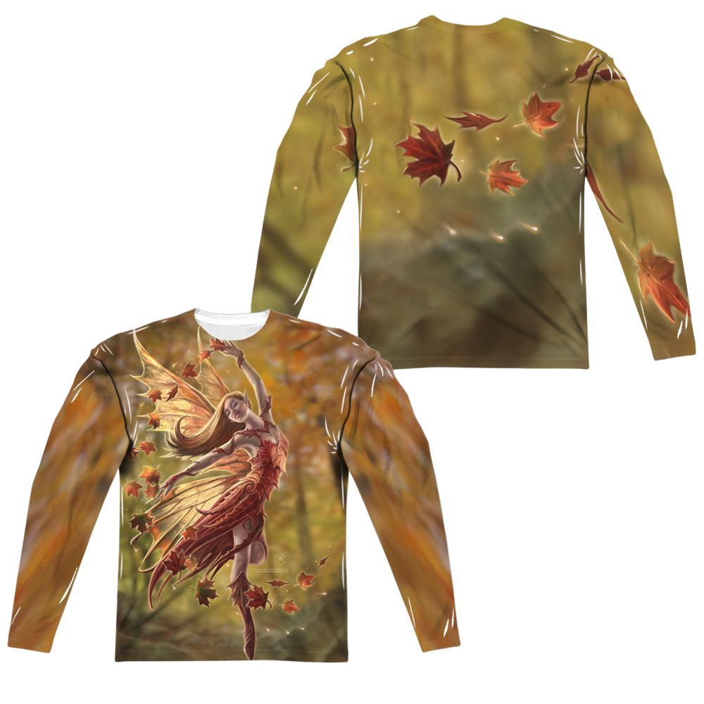Anne Stokes Autumn Fairy - Men's All-Over Print Long Sleeve T-Shirt