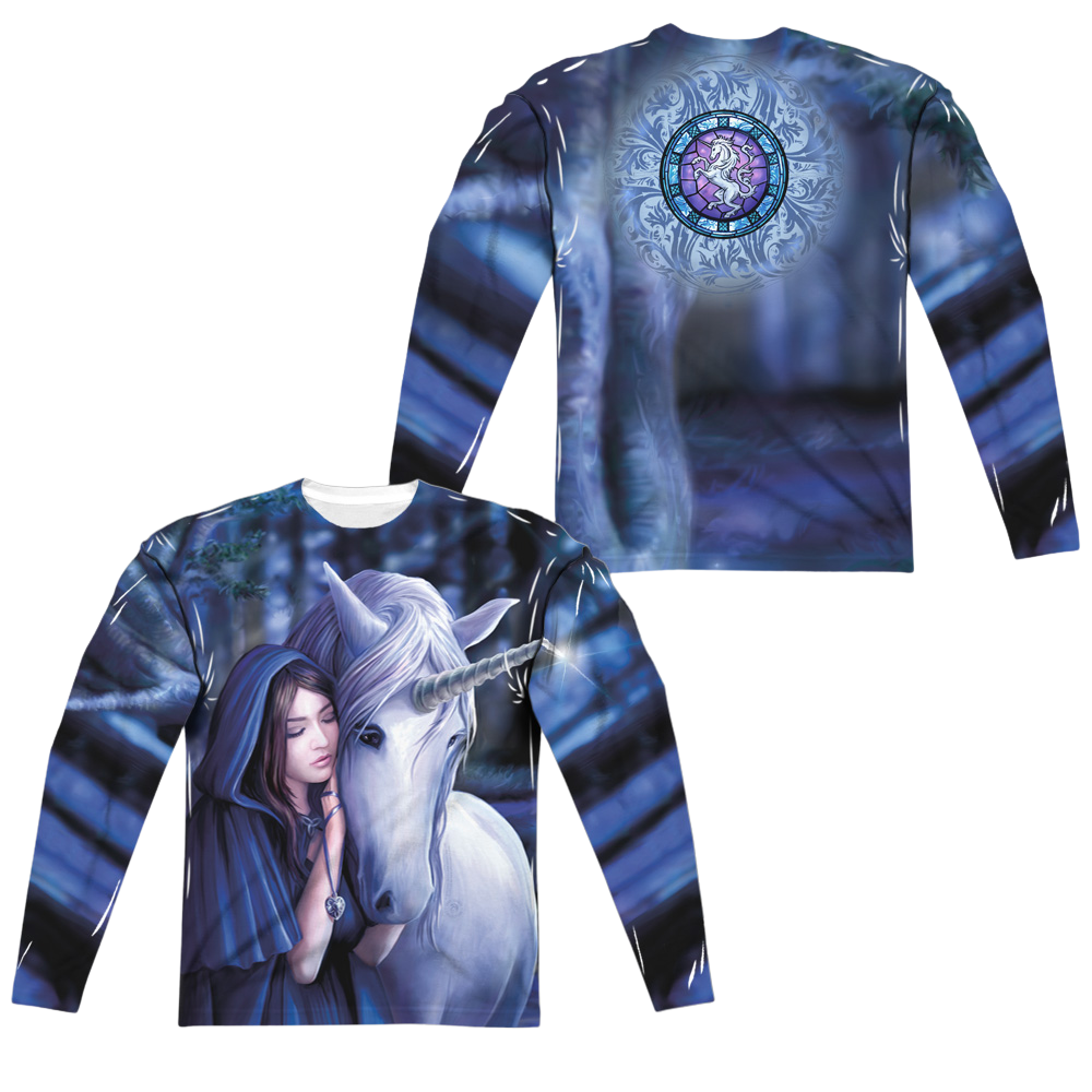 Anne Stokes Solace - Men's All-Over Print Long Sleeve T-Shirt