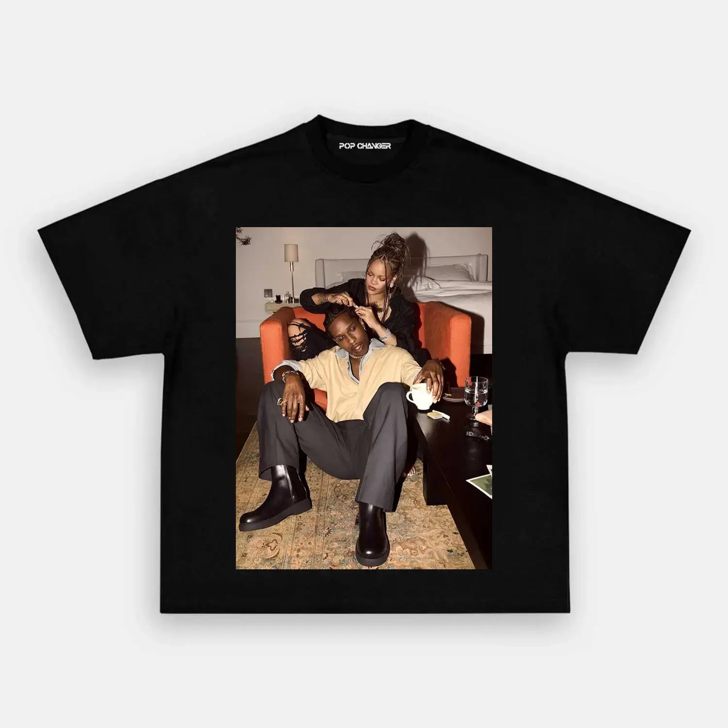 ASAP ROCKY & RIHANNA TEE
