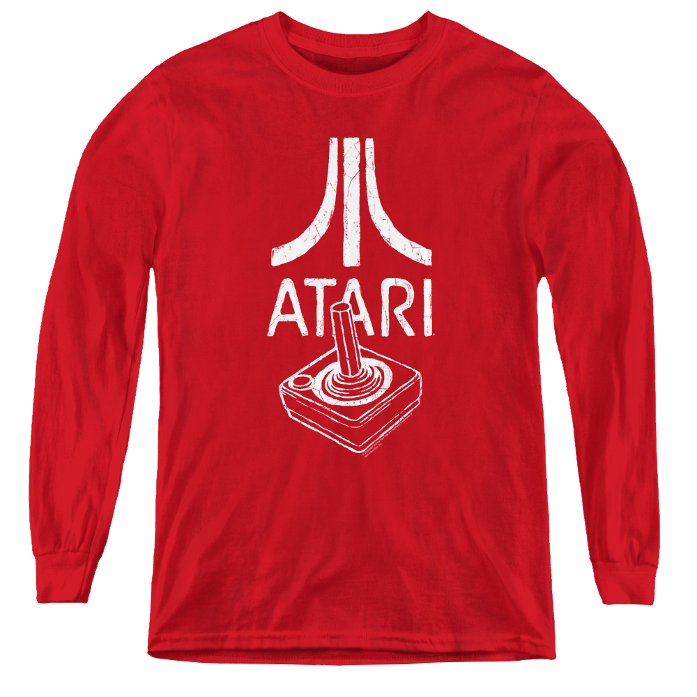 Atari Joystick Logo - Youth Long Sleeve T-Shirt