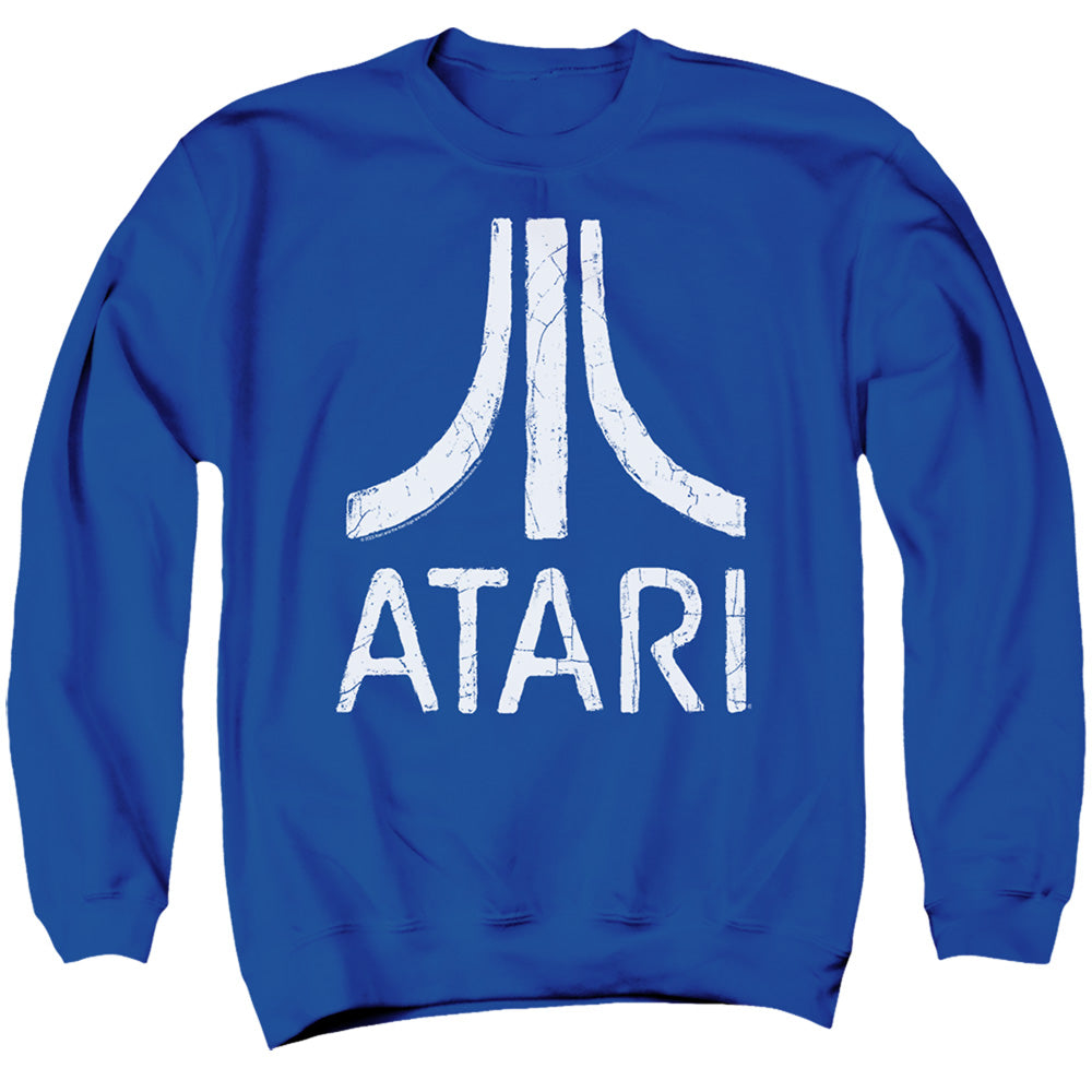 Atari Rough Logo - Men's Crewneck Sweatshirt Style001