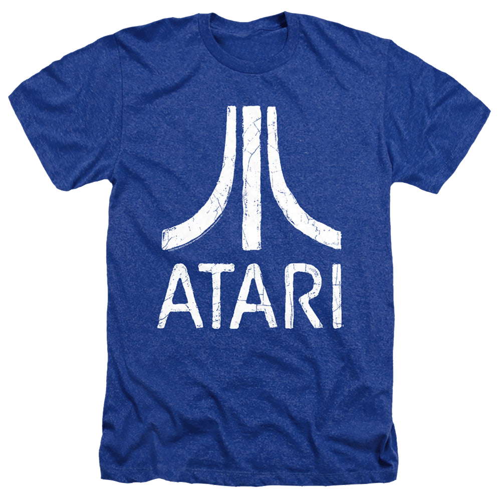 Atari Rough Logo - Men's Heather T-Shirt Style001