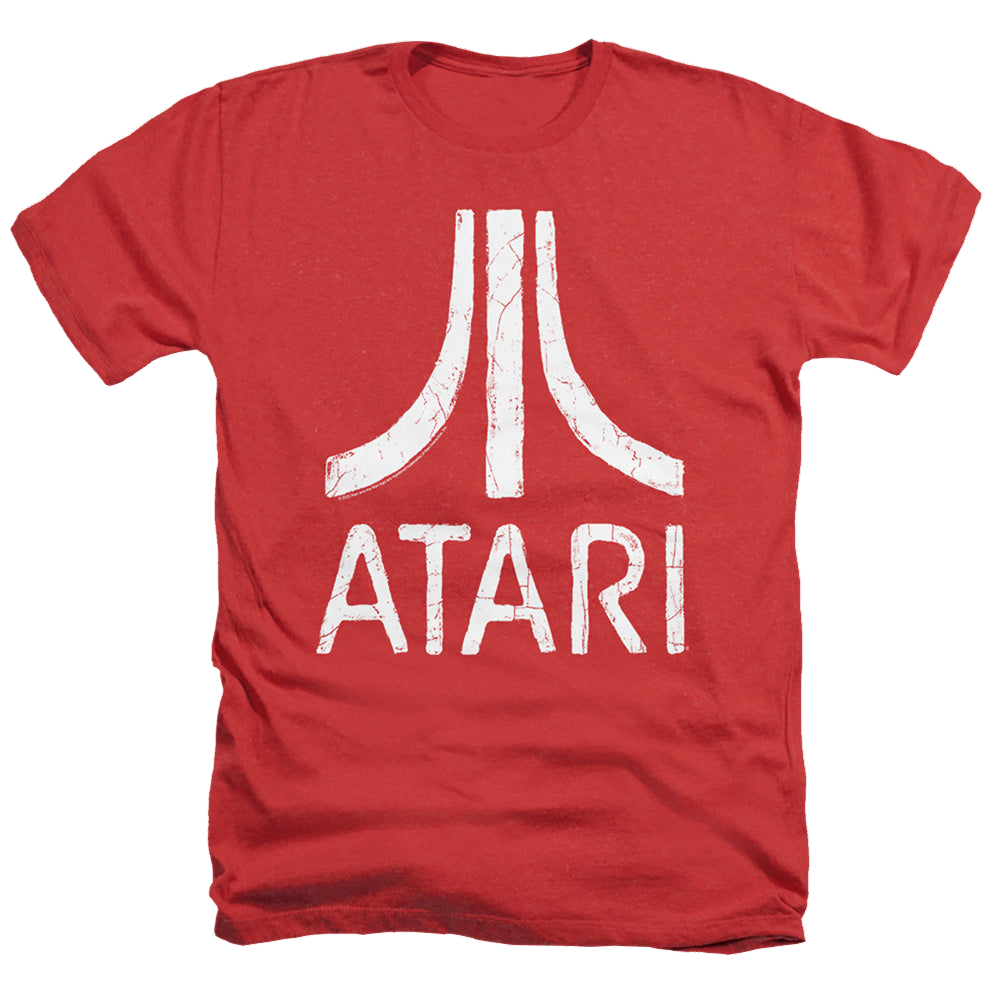 Atari Rough Logo - Men's Heather T-Shirt Style002