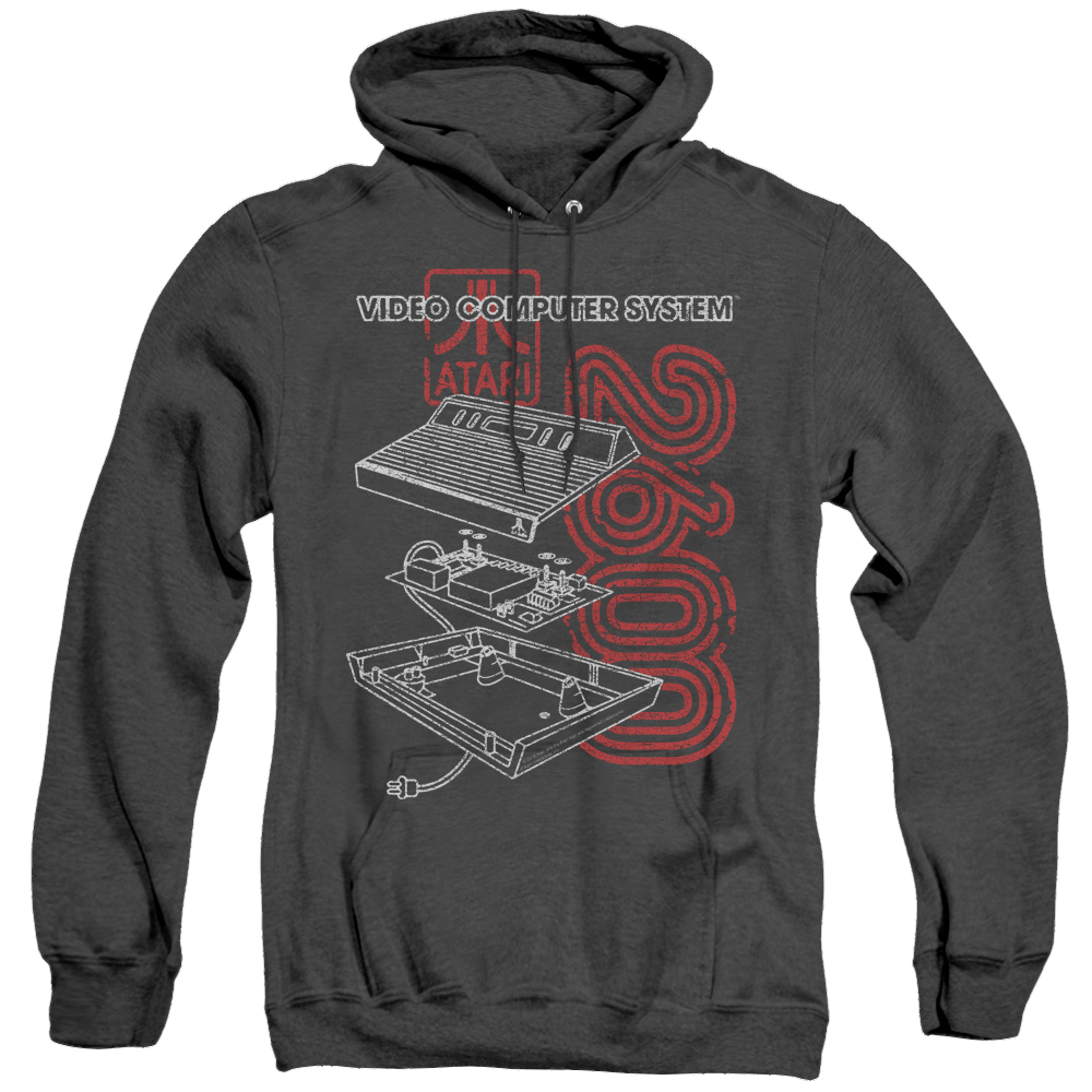 Atari 2600 - Heather Pullover Hoodie