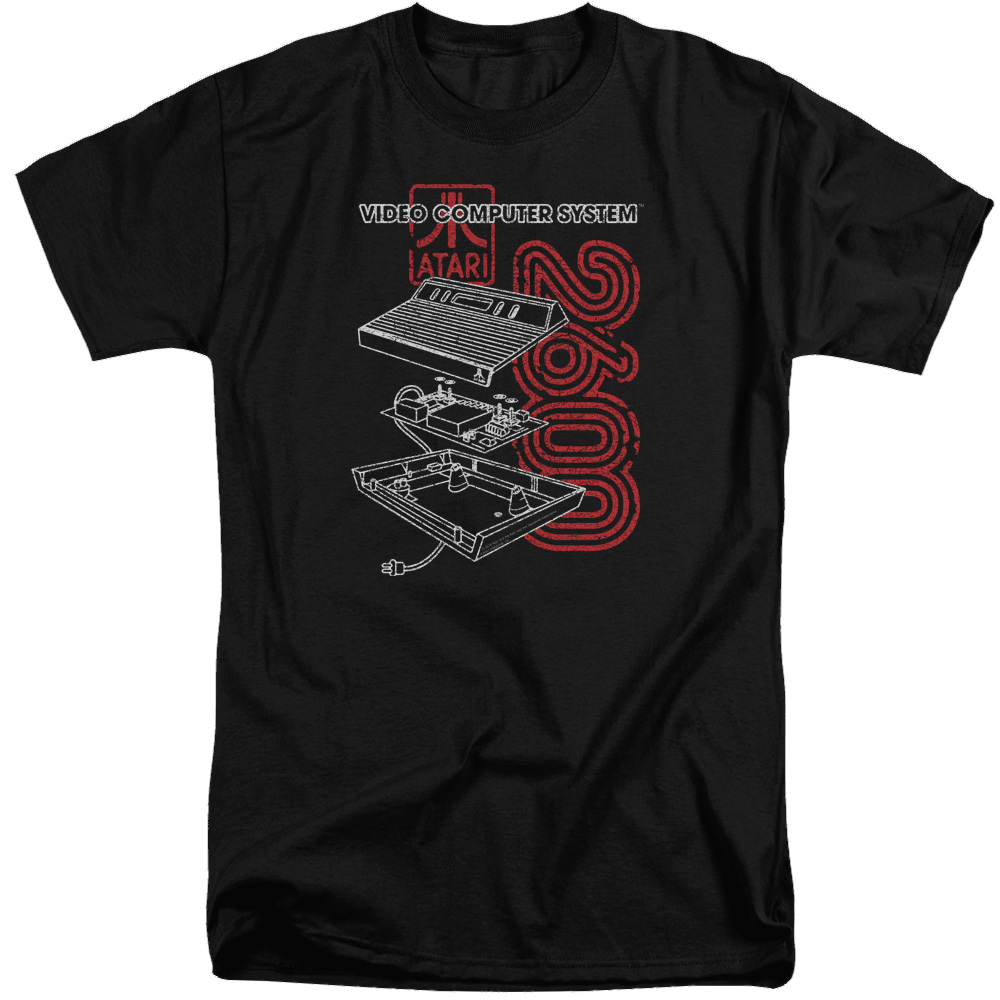 Atari 2600 - Men's Tall Fit T-Shirt