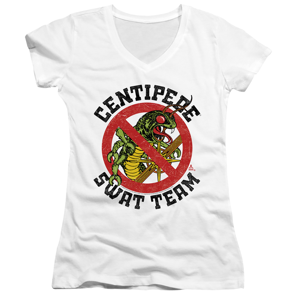 Atari Swat Team - Juniors V-Neck T-Shirt