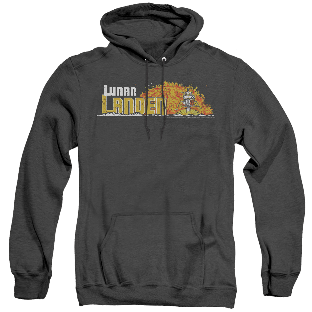 Atari Lunar Marquee - Heather Pullover Hoodie