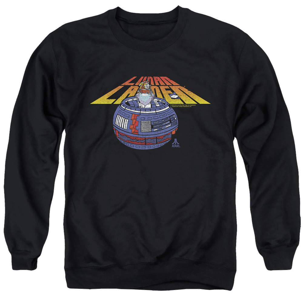 Atari Lunar Globe - Men's Crewneck Sweatshirt